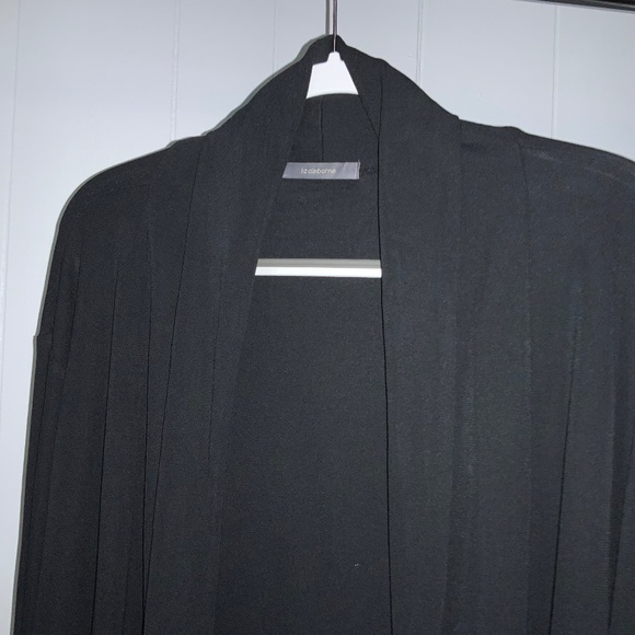 Liz Claiborne slinky knit waterfall front jacket Sz 3X - Picture 2 of 5